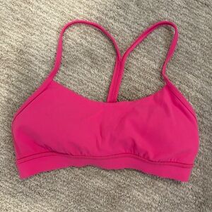 Sonic pink lululemon sports bra